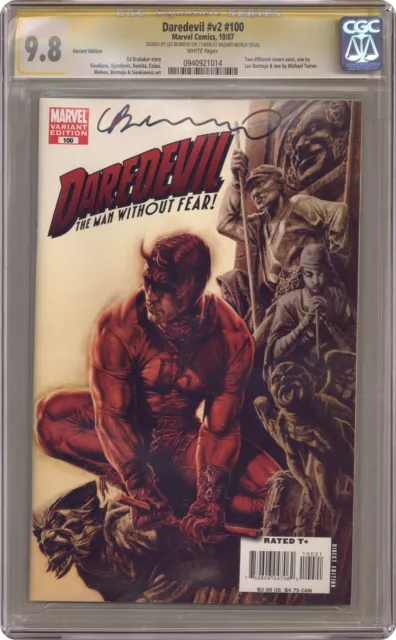 Daredevil #100C BERMEJO Variant CGC 9.8 SS Bermejo 2007 0940921014