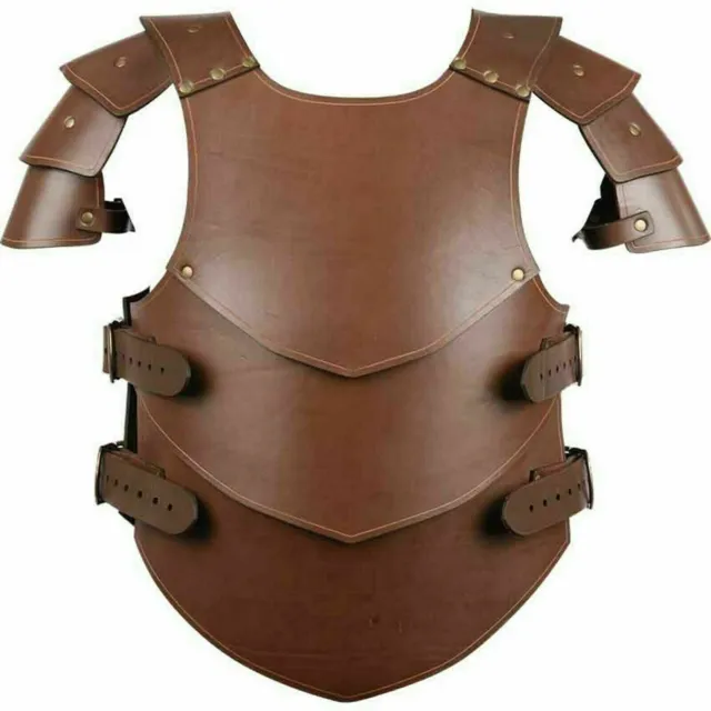 LARP MEDIEVAL LEATHER Body Armor for Ball Costume Reenactment Wearable  $386.52 - PicClick AU