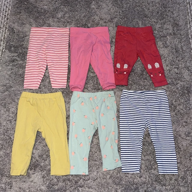 Baby Girls Leggings Bundle 6 John lewis fred & flo mothercare 3-6 months