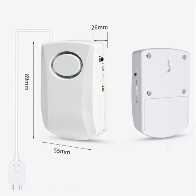 Detector de fugas de agua WiFi con alarma fuerte de 100 dB instalación sin complicaciones