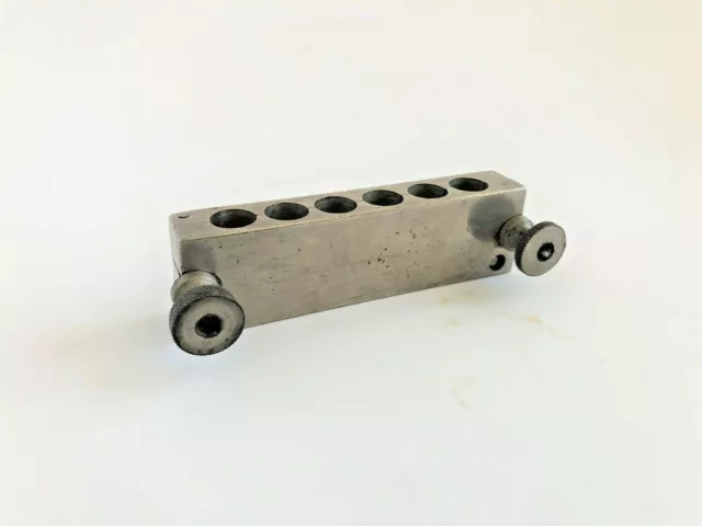 Boticario Pharmacy Drugstore Niquelado Latón 6 Count Suppository Molde
