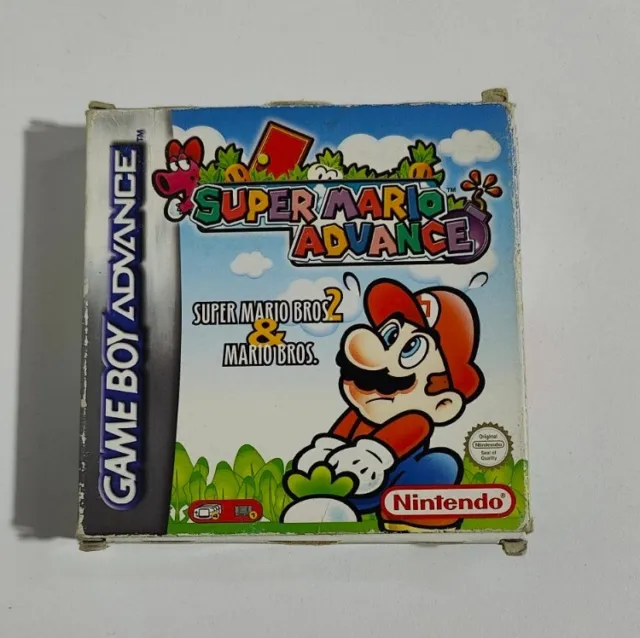 Super Mario Advance Super Mario Bros 1 & 2 Nintendo Gba Gameboy Advance