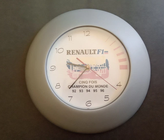 Montre/horloge/chronomètre - Renault formule 1 horloge - - Catawiki