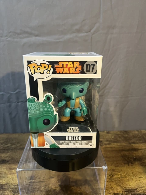 Funko Pop Star Wars Greedo Black Box Vaulted Retired #07