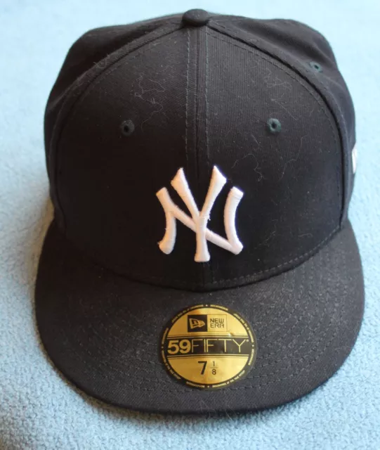 New Era - New York Yankees - 59fifty Basecap - MLB Basic - Black/White  7  1/8