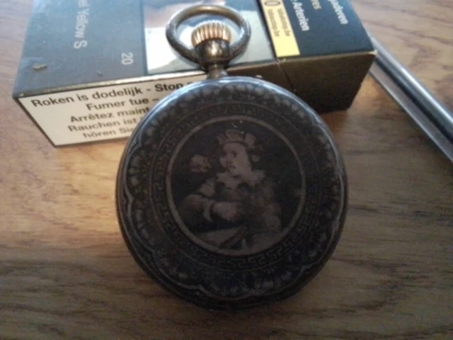 Montre à Gousset Vintage Blason Ancre 17 Rubis Années 1960 | Mécanique Antichoc