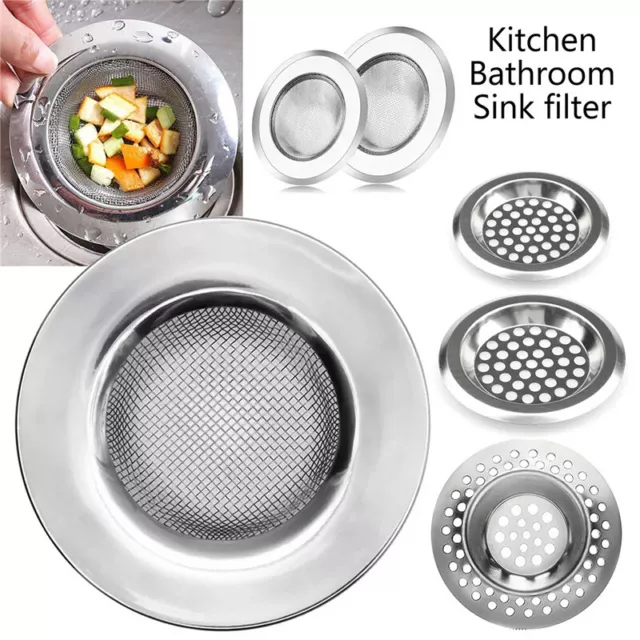 Filtro lavandino cucina rete acciaio inox lavandino lavandino lavandino bagno schermo rifiuti