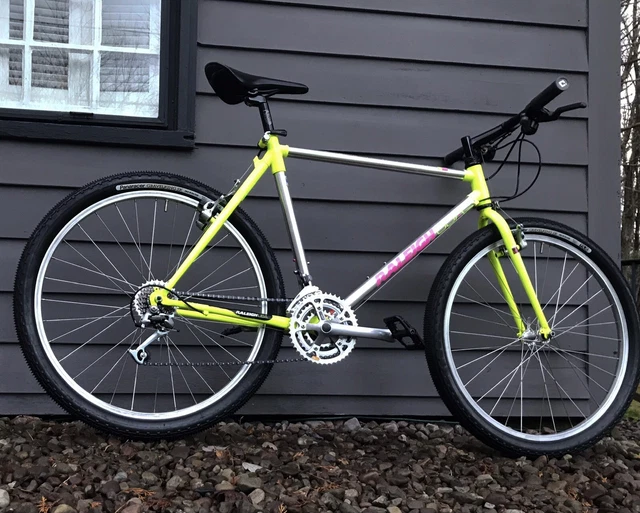VTT 1991 RALEIGH USA Technium Heat Vintage 19 5 pouces jaune n on