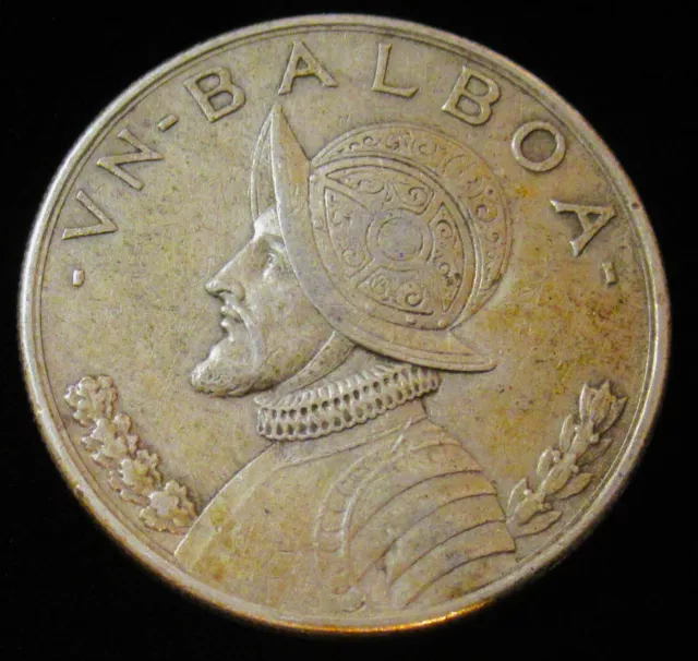 Panama: Silbernes 1931 Balboa.