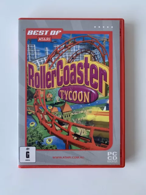 Rollercoaster Tycoon 2 Triple Thrill Pack PC Game Windows 7 8 10 11
