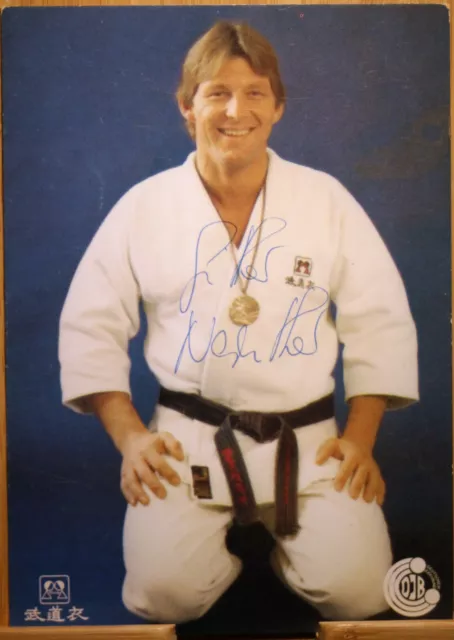 Günther Neureuther Orig Autogramm signiert JUDO WM Olympia EM - AK