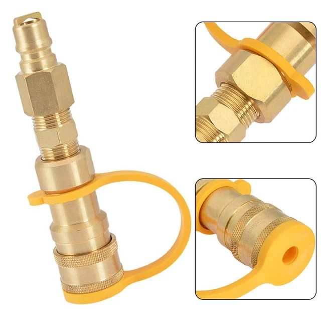 Raccord Rapide PCP 8 Mm Avec Filetage Femelle - Robuste Pour Air Comprimé/pneumatique - Neuf Universel