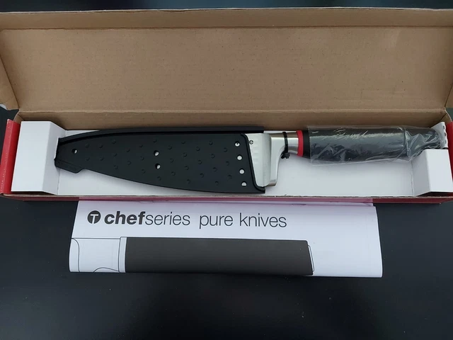 Couteau du chef lame céramique x2