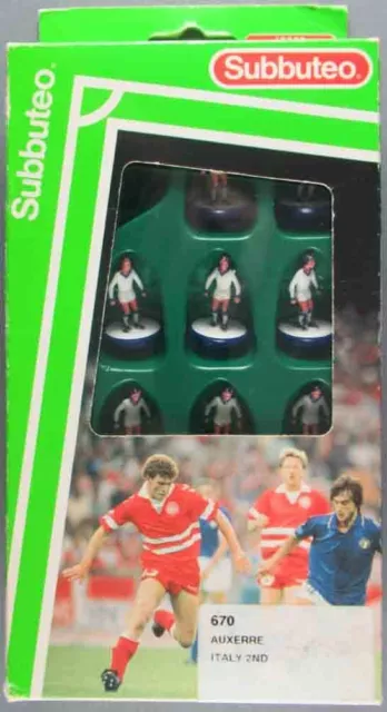 Subbuteo C.100 Réf. 670 - LW Club Auxerre Italie 2nd