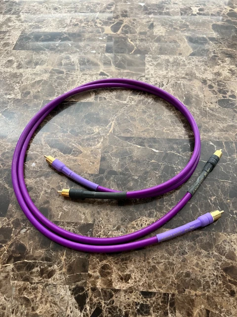 Analysis Plus Oval One RCA interconnect pair 1.0M Analysis Plus Oval One RCA interconnect pair 1.0M