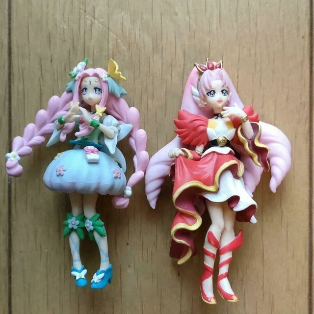 GLITTER FORCE PRETTY Cure PreCure Figure Cure Scarlet & Cure Felice Set ...