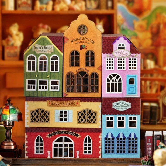 Games Dolls And Accessories Home Dollhouse Doll Houses Miniature Items