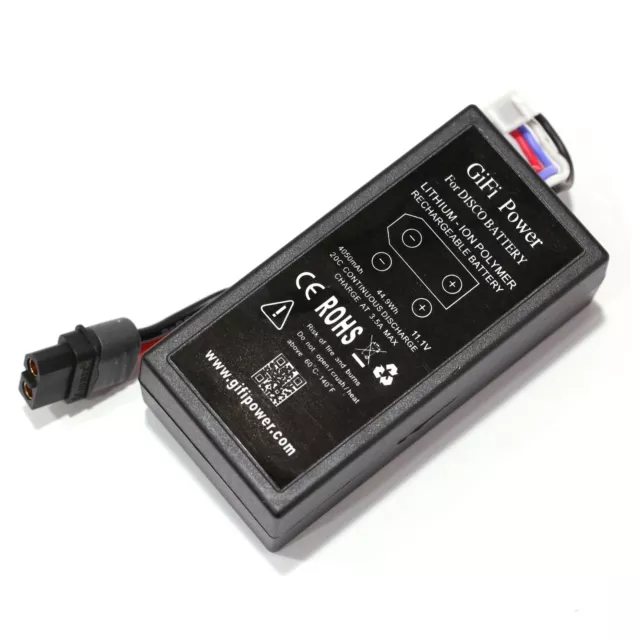 ​MaximalPower Replacement Drone Battery 11.1V 4050mAh for Parrot Disco FPV RC