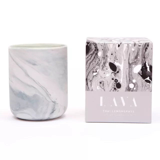 Serenity Lava 340g Soy Wax Scented Candle THAI LEMONGRASS Home Fragrance