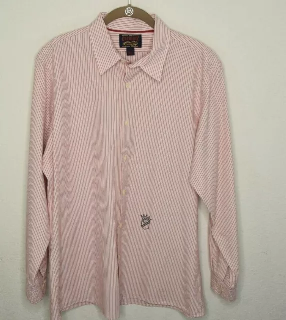 Mens Daniel Cremieux 1971 Premium Denim Long Sleeve Button Up Shirt Size Large
