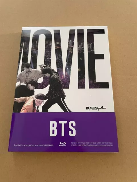 BTS D'FESTA THE MOVIE BTS version Blu-ray Booklet Bookmark from JAPAN