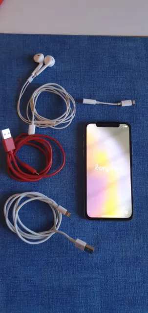 Apple iPhone XS - 256 Go - Blanc- Tres Bon État  - Garantie 1 An