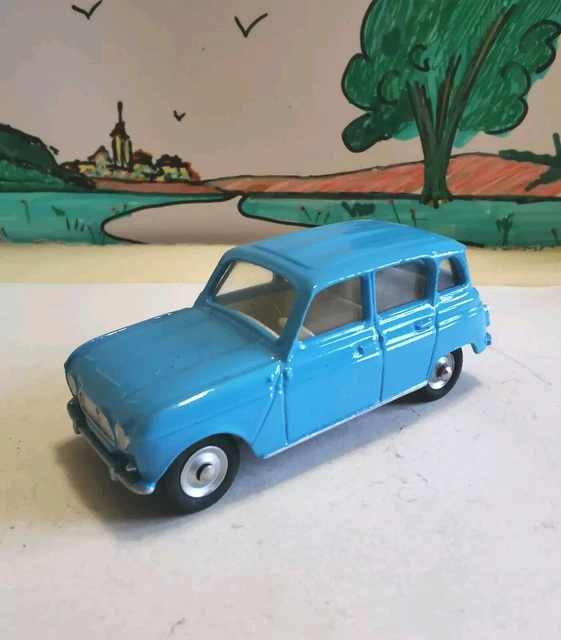 Dinky Toys France – Renault 4, Réf. 518, Avec Sa Boîte – Miniature Occasion Collection