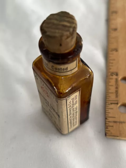 Rare Worcester MA label only poison bottle Brewer Co. Mercury Iodide c1915 2