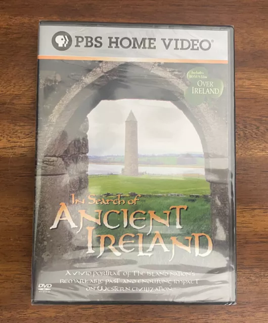 In Search Of Ancient Ireland - DVD - Closed-captioned Color Ntsc - SEALED/NEW