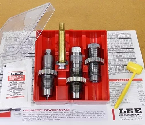 Lee Précision Carbure 3 Die Ensemble pour 9mm Luger 9x19 Parabellum #90509 Neuf 2