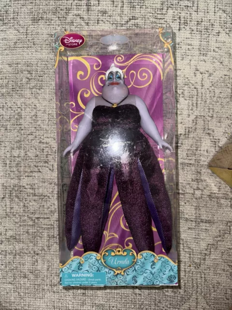 Ursula Doll NEW in Box - The Little Mermaid - From Disney Store RARE