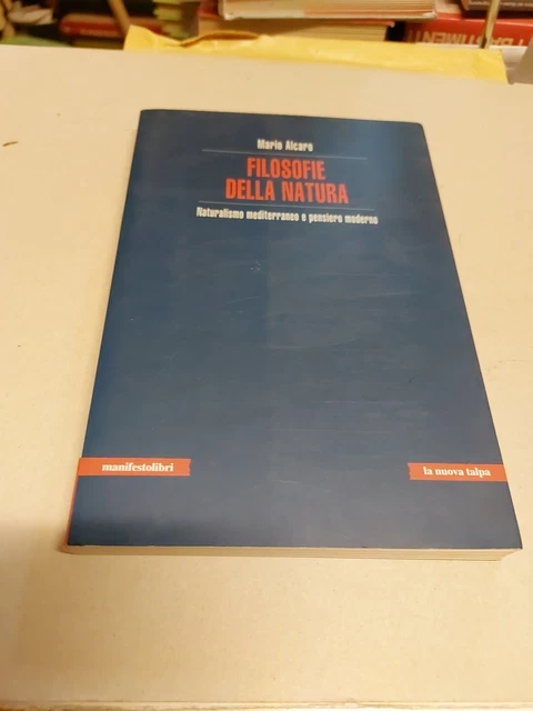 FILOSOFIE DELLA NATURA, MARIO ALCARO, MANIFESTOLIBRI, 31d23