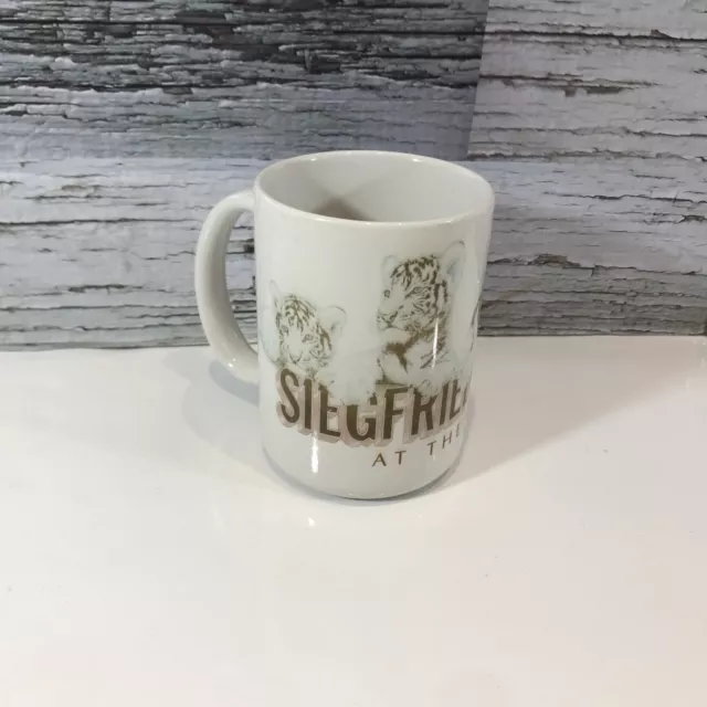 Siegfried & Roy Tigers Mirage Las Vegas Collectible Souvenir Coffee Tea Mug Cup