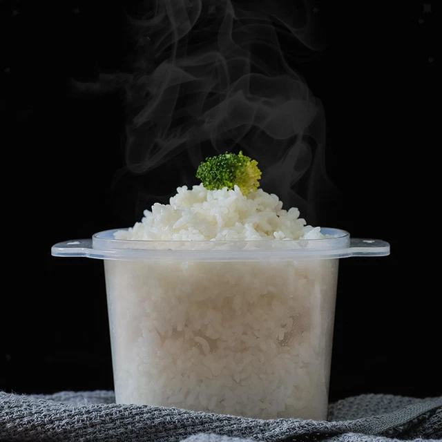 Cuit-vapeur Micro-ondes Pour Riz, Légumes Et Pâtes – Pot Pression Rouge 2,5L