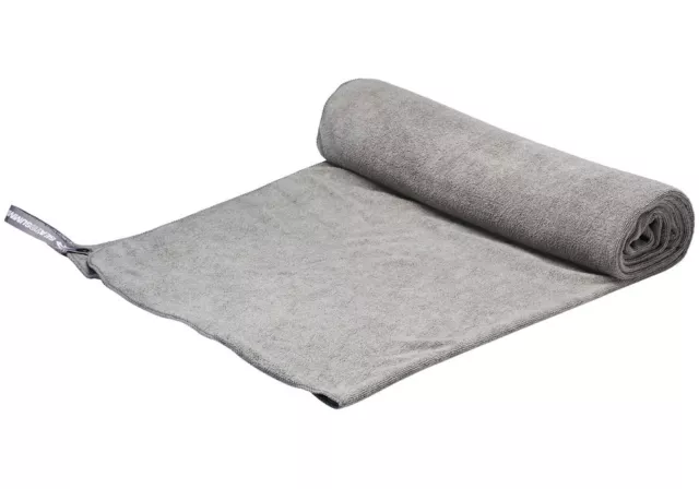 Sea to Summit Microfibre Tek Towel XL GREY with Stuff Sack & Drying Loop