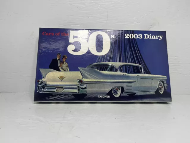 Cars of The 50s 2003 Diary Calendar - Taschen