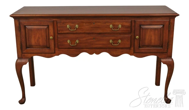 57787EC: HENKEL HARRIS Cherry Queen Anne Sideboard Model 2358