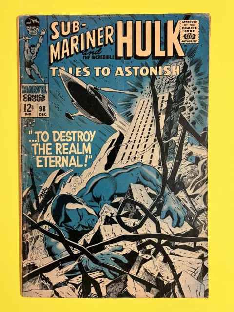 Tales To Astonish #98 1st Appearance Of Lord Seth Key Plunderer App. VG 🔥