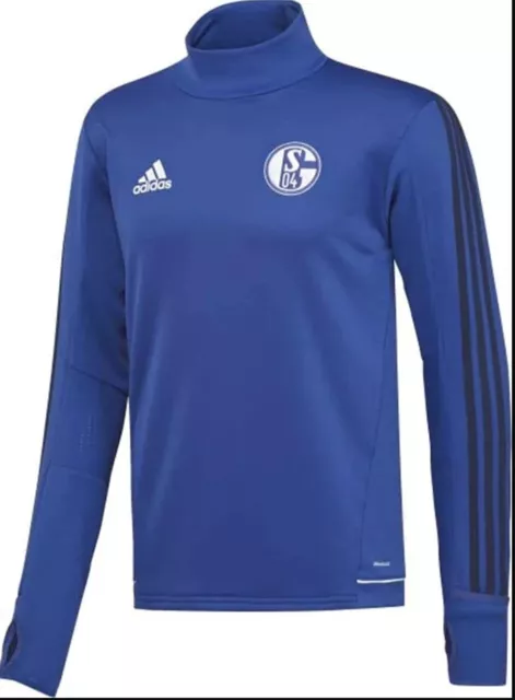 Adidas, Schalke 04, Training Top, BS4966, Gr. XXL, Blau, Neu