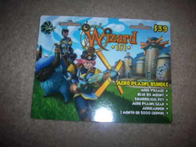 Wizard 101 Aero Plains Bundle Digital Card | GameStop