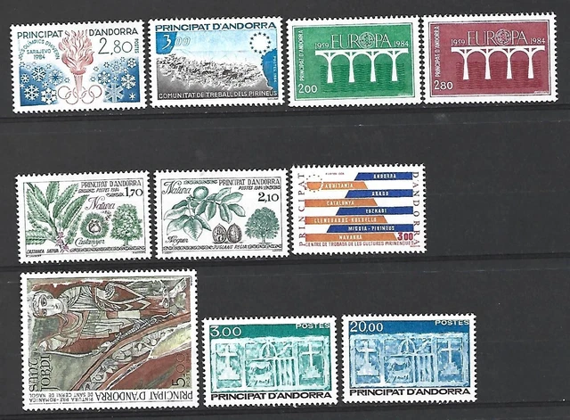 Andorre Espagnole 2007 - Feuille Art 340 MNH - Timbre Collection Peinture