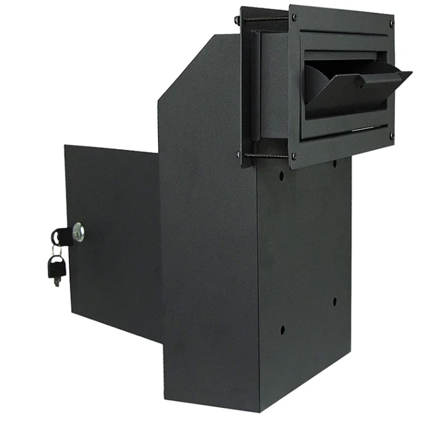 Door Drop Box for Mail, Rent, Deposit, and Night Key through the Door