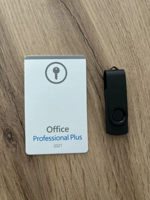 Microsoft Office Professional Plus 2021 - USB & Keycard - Neu - 1 PC