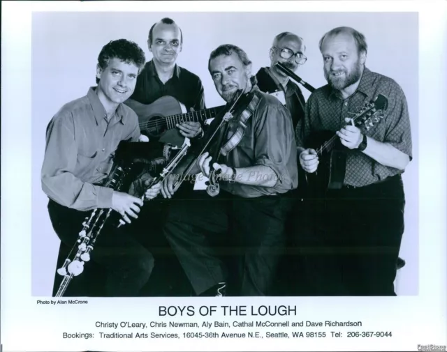 1997 Boys Of Lough Dave Richardson John Coakley Musician 8X10 Vintage Photo