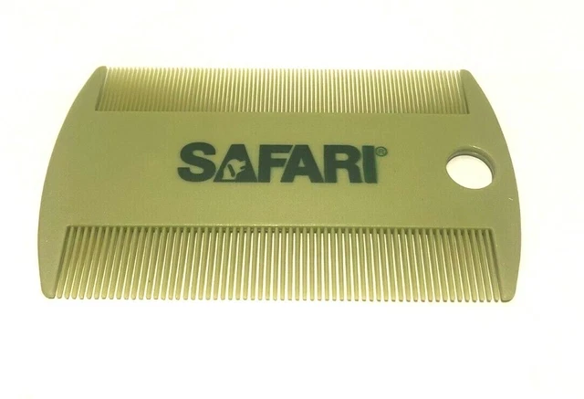 Safari Double Sided Flea Comb for Dog Puppy Cat Kitten Pet Grooming Groomer