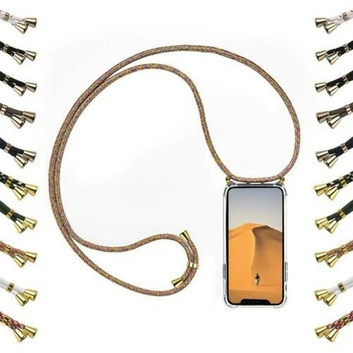 Étui de Protection Pour Samsung Galaxy A22 5G Corde Ruban Portable Chaîne Coque