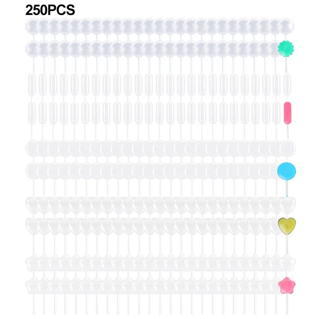 Upgrade Your Dessert Toolkit with 250 Food Safe Plastic Pipettes for Cupcakes