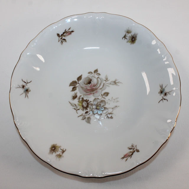 4 Winterling Bavaria Empress Maria Theresia Floral China 7-3/4" Soup Bowl Set