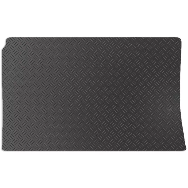 Carsio Tailored Rubber Car Boot Liner Mat For Fiat Qubo 2009+ Onwards