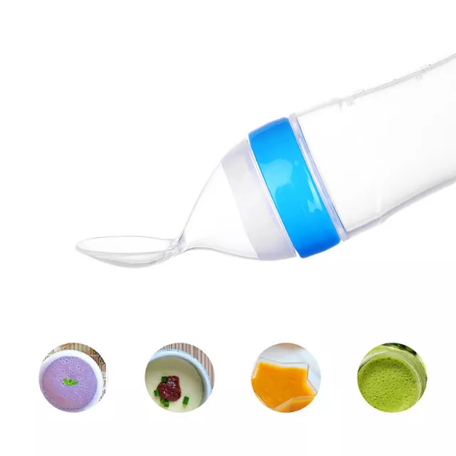 Baby Silicone Spreeinging Feeding Bottle nouveau-né